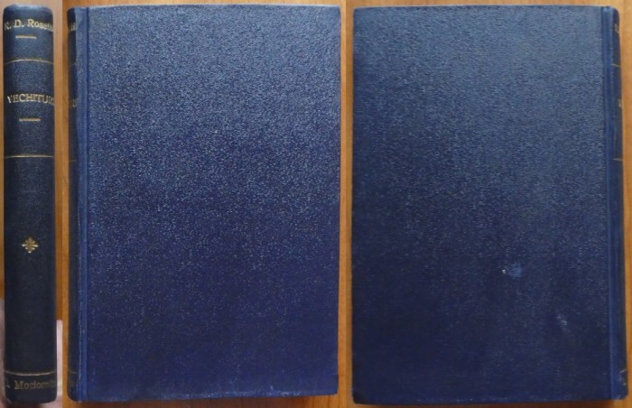 Radu Rosetti, Vechituri, 1934, editia 1