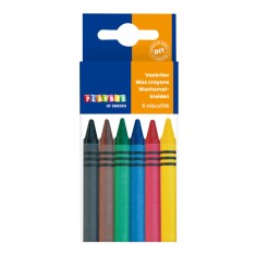 Set 6 creioane colorate cerate cu diametrul de 8 mm