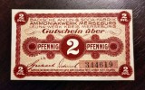 Notgeld Merseburg - 2 Pfennig