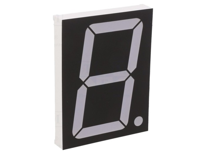 Afișaj LED 7 Segmente Roșu 75.6mm