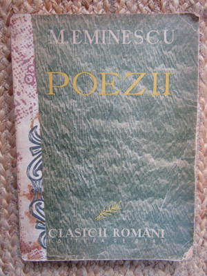 Mihai Eminescu - Poezii (1950) foto