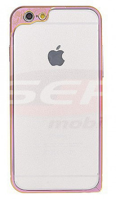 Bumper aluminiu STYLE iPhone 6 ROSE GOLD foto