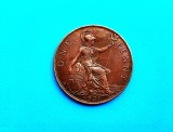 1 Penny 1921 Anglia--Rarut