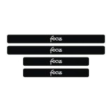 Set 4 Stickere Negre Pentru Praguri Ford Focus (v2)
