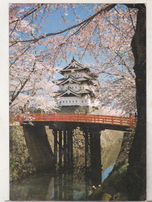 bnk cp Japonia - Castelul Hirosaki - necirculata foto