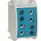 Clema de derivatie Cu-Al 70mmp 1P albastru Schrack IKA26320
