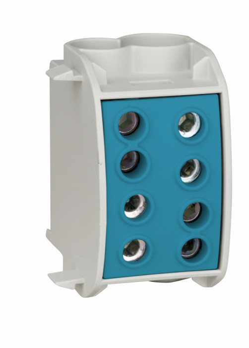Clema de derivatie Cu-Al 70mmp 1P albastru Schrack IKA26320