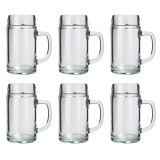 Halba de bere, Pahare bere, Cana bere set 6, Styria - 1 litru