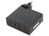 Alimentator plug-in 5VDC 5A 120W, QOLTEC