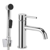 Baterie lavoar cu bidetta Rea Lungo Chrome