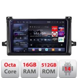 Navigatie Toyota Prius dupa 2015 Edotec Kit-TY50 8 core QLED 2K 16+512GB 360 Android Waze USB Navigatie Internet Youtube Radio