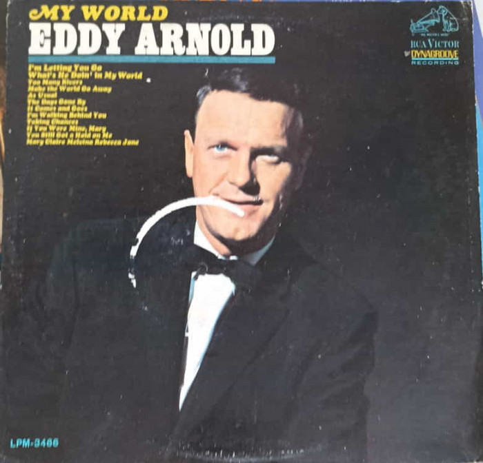 Disc vinil, LP. MY WORLD-EDDY ARNOLD