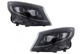 Faruri Full LED negre pentru Mercedes V-Class W447 2014-2023