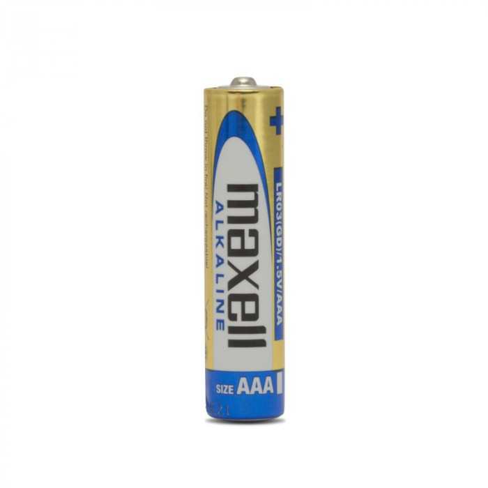 Set 32 baterii alcaline Maxell, 1.5 V, AAA, LR03
