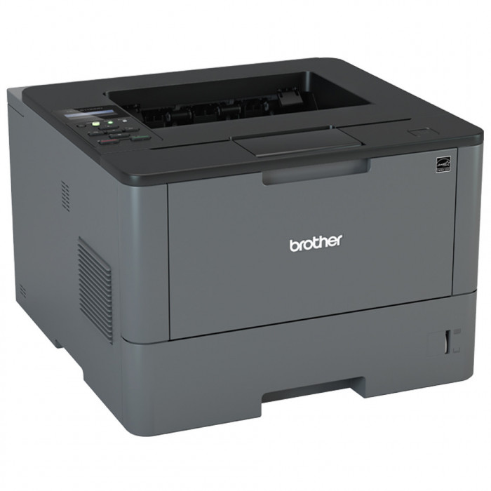 Imprimanta Second Hand Laser Monocrom Brother HL-L5100DN, Duplex, A4, 40ppm, 1200 x 1200, USB, Retea NewTechnology Media