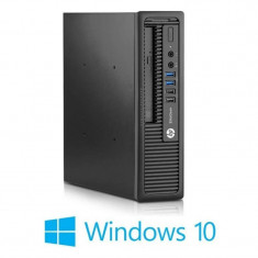 Calculatoare HP EliteDesk 800 G1 USDT, Quad Core i5-4570S, 128GB SSD, Win 10 Home foto