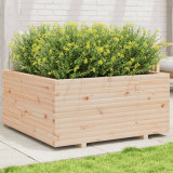 VidaXL Jardinieră de grădină, 100x100x49,5 cm, lemn masiv de pin