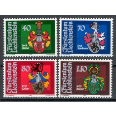 Liechtenstein 1982 793/96 MNH nestampilat - Steme (III)