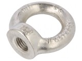 Piuliță cu inel tip ochi M24 oțel inoxidabil 50mm