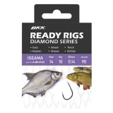 Carlige legate BKK Iseama Diamond, Gold, 10buc (Marime: 6)