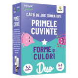 DuoCard - Primele cuvinte Forme si culori