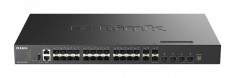D-Link Switch L3 Managed 32 porturi DXS-3410-32SY, Dimensiuni:441.0 x 250 foto