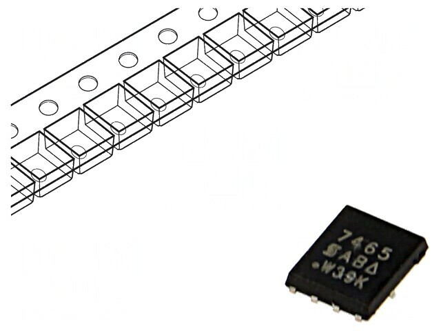 Tranzistor P-MOSFET TrenchFET&reg; -60V -5A Idm -25A