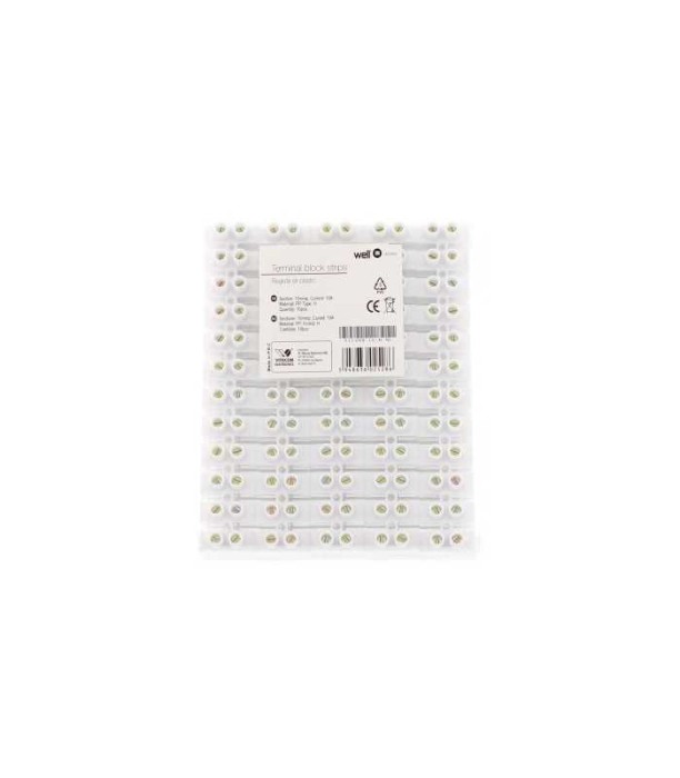 Reglete sir plastic 10mmp 10A forma H 12buc Well