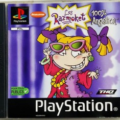 Les Razmoket 100 % Angelica joc PlayStation 1 Franta 2001