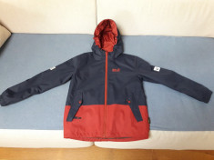 Geaca iarna copii JACK WOLFSKIN Wintertime Texapore Night Blue 140eu foto