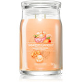 Yankee Candle Mango Ice Cream lum&acirc;nare parfumată Signature 567 g