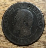 MNDSTR071 Franta Napoleon III 10 centimes 18