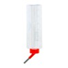 Adapatoare cu bila 600ml pentru iepuri, rozatoare, porcusor, nutrie. Plastic transparent, montare cusca