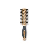Perie Par Coafat Profesionala Top Choice Gold, Peri Naturali Mistret, Antistatic, Diametru 30/60mm