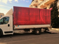 Servicii de transport in Bucuresti si in tara cu duba de 3.5 tone cu lift foto