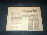 ZIARUL SPORTUL 25 FEBRUARIE 1985