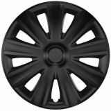 Set capace roti auto Cridem Aviator Carbon 4buc - Negru - 14&#039;&#039; Garage AutoRide