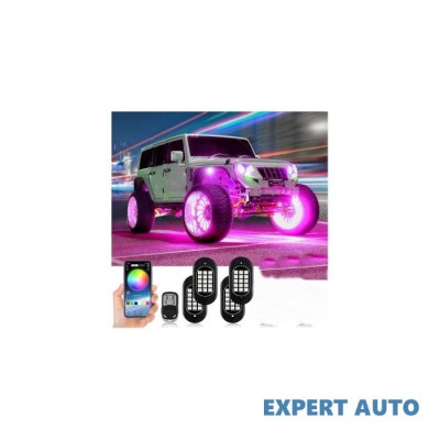 Kit lumini submasina rgb rock light 4 module cod: hh-ry164 Alta marca Alt model #7 foto