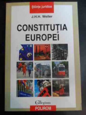 Constitutia Europei - J.h.h. Weiler ,547434 foto