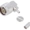 Conector N tată 90&deg; 50&Omega; PTFE
