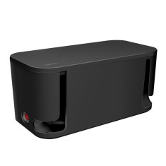 PRELUNGITOR LOGILINK, Schuko x 5, conectare prin Schuko (T), cutie management cabluri, 16 A, 2xUSB-A, 1xUSB-C, protectie IP20, negru, &quot;LPS282U&quot; (timbr