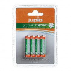 Baterii Jupio Reincarcabile cu descarcare lenta AAA 850 mAh 4 bucati DIRECT POWER (&amp;gt;80%) foto