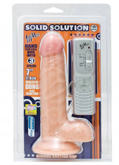 Vibrator Realistic Solid Solution, Natural, 17.8 cm foto