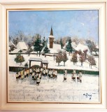 Tablou, pictura AUREL DAN pictor. Mai multe lucrari. Vezi DESCRIEREA!, Peisaje, Ulei, Realism