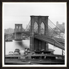 Tablou Framed Art Old Brooklyn Bridge foto