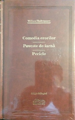 William Shakespeare - Comedia erorilor Poveste de iarna Pericle Adevarul 2009lux foto