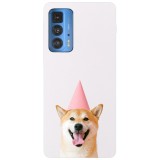Husa compatibila cu Motorola Edge 20 Lite model It&amp;#039;s my birthday, Silicon, TPU, Viceversa, Transparent, Carcasa