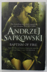 BAPTISM OF FIRE by ANDRZEJ SAPKOWSKI , 2015 foto