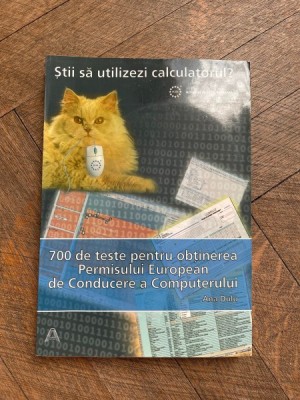 Ana Dulu 700 de teste pentru obtinerea Permisului European de Conducere a Computerului foto