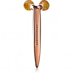 Crystallove Lemon Amber 3D Lift & Sculpt Facial Roller accesoriu de masaj faciale 1 buc